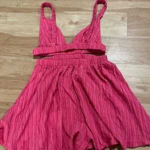 Pink hello Molly romper size M
